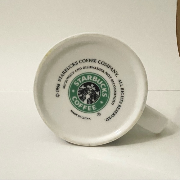 Vintage Starbucks Coffee 1998 Valentine Amore in Rome Italy Coffee Mug Romantic - Picture 12 of 15